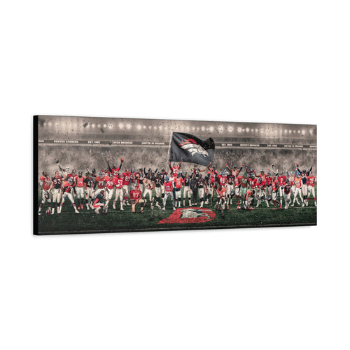 Broncos | "Legends of the Past & Present" | Canvas [ unframed ]
