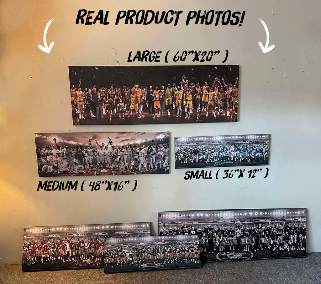 Eagles | "Legends of the Past & Present" | FRAMED CANVAS