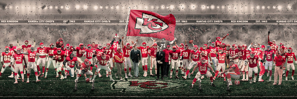 Chiefs | "Legends of the Past & Present" | FRAMED CANVAS