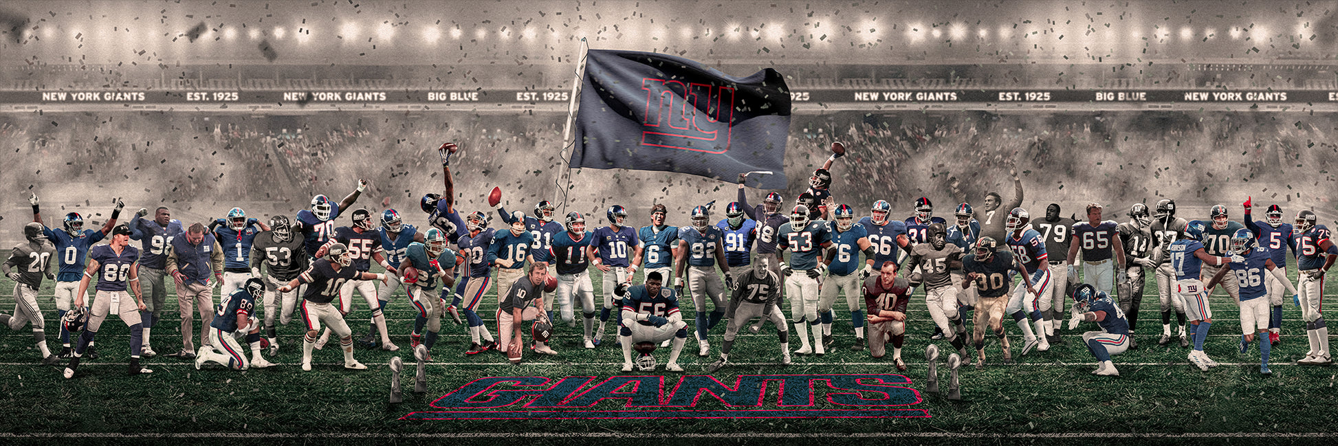 Giants | "Legends of the Past & Present" | Canvas [ unframed ]
